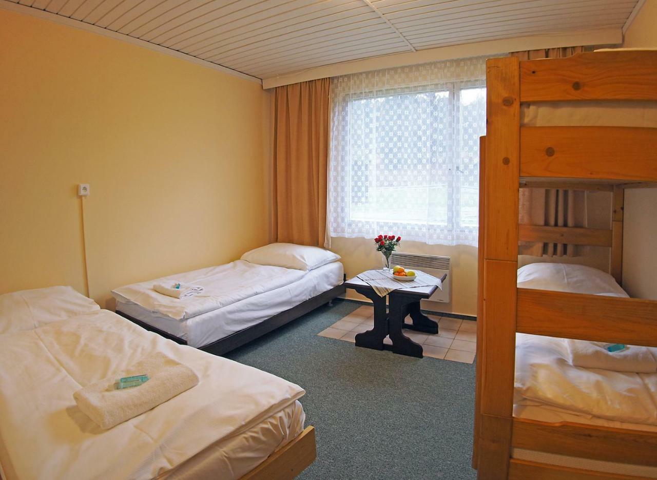 Pod Javorem Hotel Velké Karlovice Exterior foto